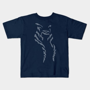 Ashoka Tano silhouette Kids T-Shirt